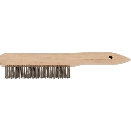 Pferd Shoe Handle Scratch Brush, Ecnmy, 4"x16 85053